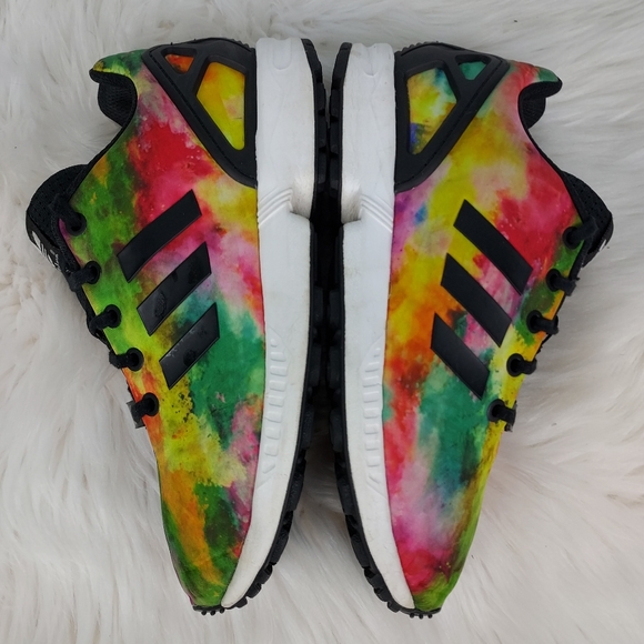 Adidas Ty-Dye athletic shoes, women's size 6, multicolored - Picture 5 of 9